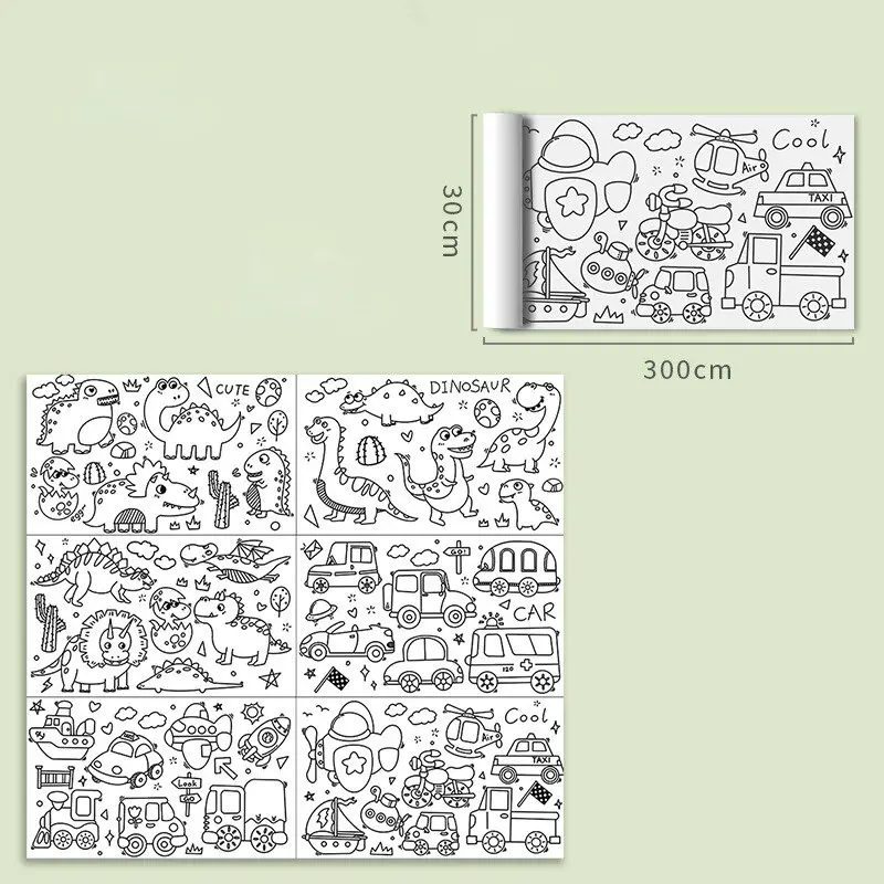 ציור על נייר לילדים – משחק יצירתי מדבקה על הקיר